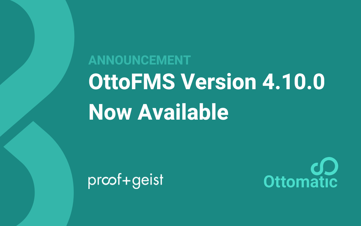 OttoFMS 4.10.0: Streamlining Your FileMaker Deployments